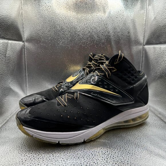 Size 11.5 Nike CJ81 Trainer Max Motor City Black Mens Sneaker Shoes 603711-007 - Picture 3 of 13